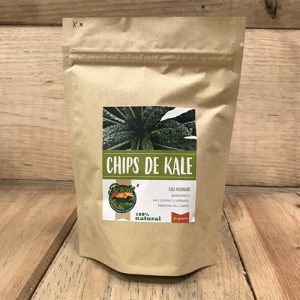 chips-de-kale-con-miel-de-yacon